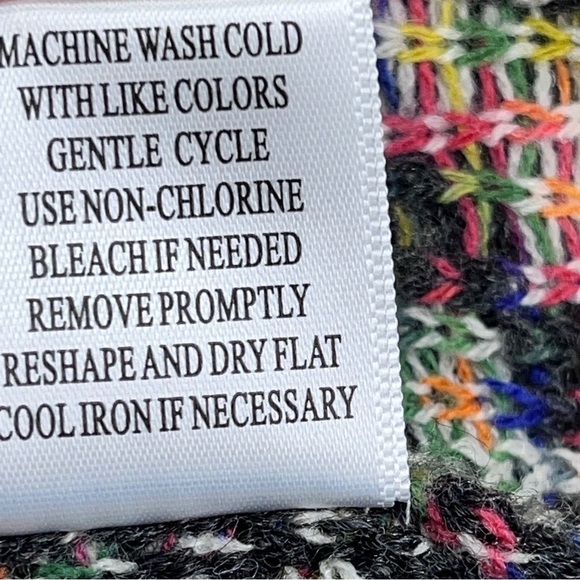 Absolutely Famous Sweater Long South Western Aztec Knit Sweater medium - Picture 5 of 8